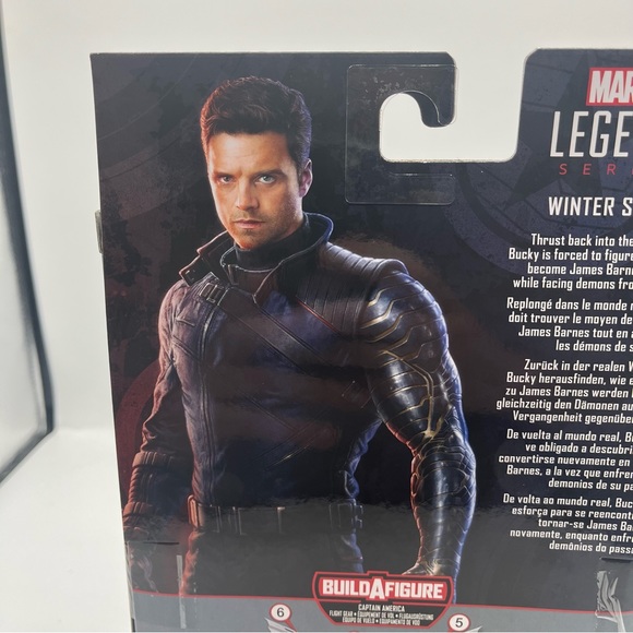 Marvel Legends Series - The Falcon & Winter Soldier: Winter Soldier Figure w/BAF - Picture 7 of 12